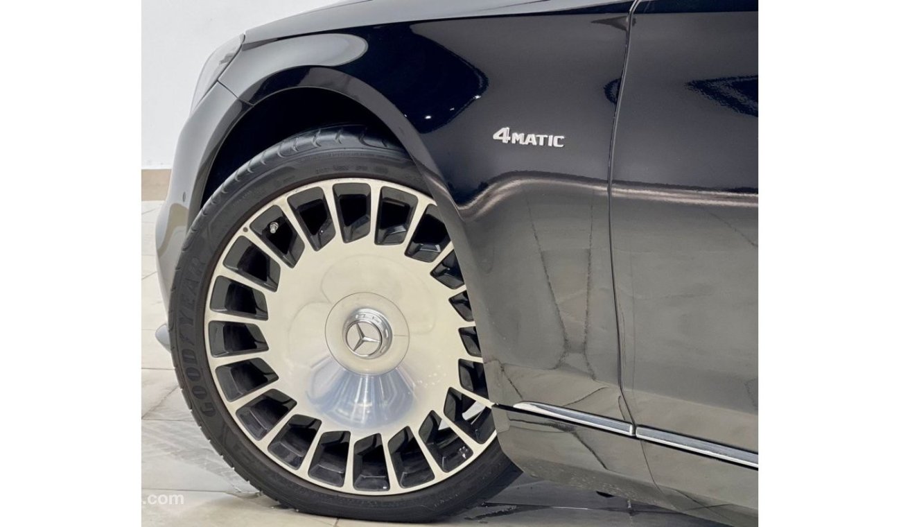 مرسيدس مايباخ S560 مايباخ 2020 Mercedes S560 Maybach 4MATIC, Full Gargash Service History, European Specs