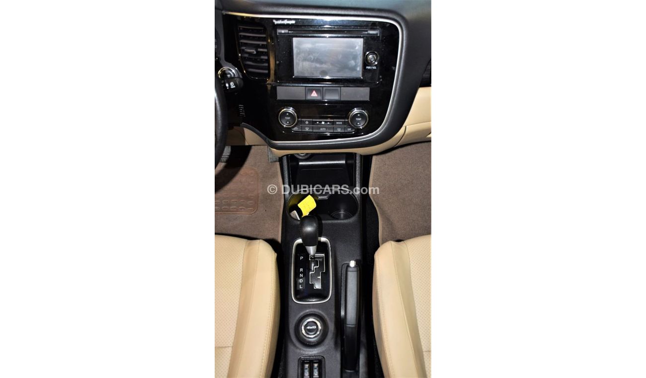 Mitsubishi Outlander AMAZING Mitsubishi Outlander 4WD 2016 Model!! in Dark Blue Color! GCC Specs