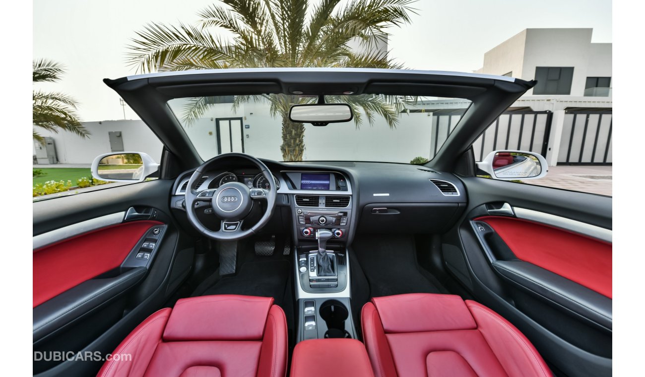 أودي A5 2015 Cabriolet - Full Service History - GCC - AED 1,351 Per Month - 0% DP
