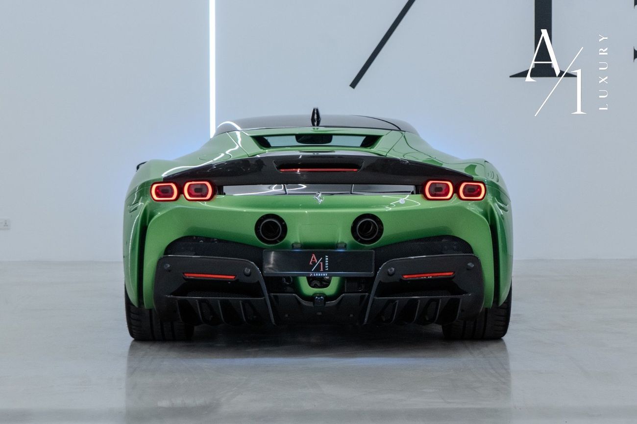 فيراري SF90 ستراديل 2021 Ferrari SF90 Assetto Fiorano, Carbon Fiber Package,Warranty, GCC Specs