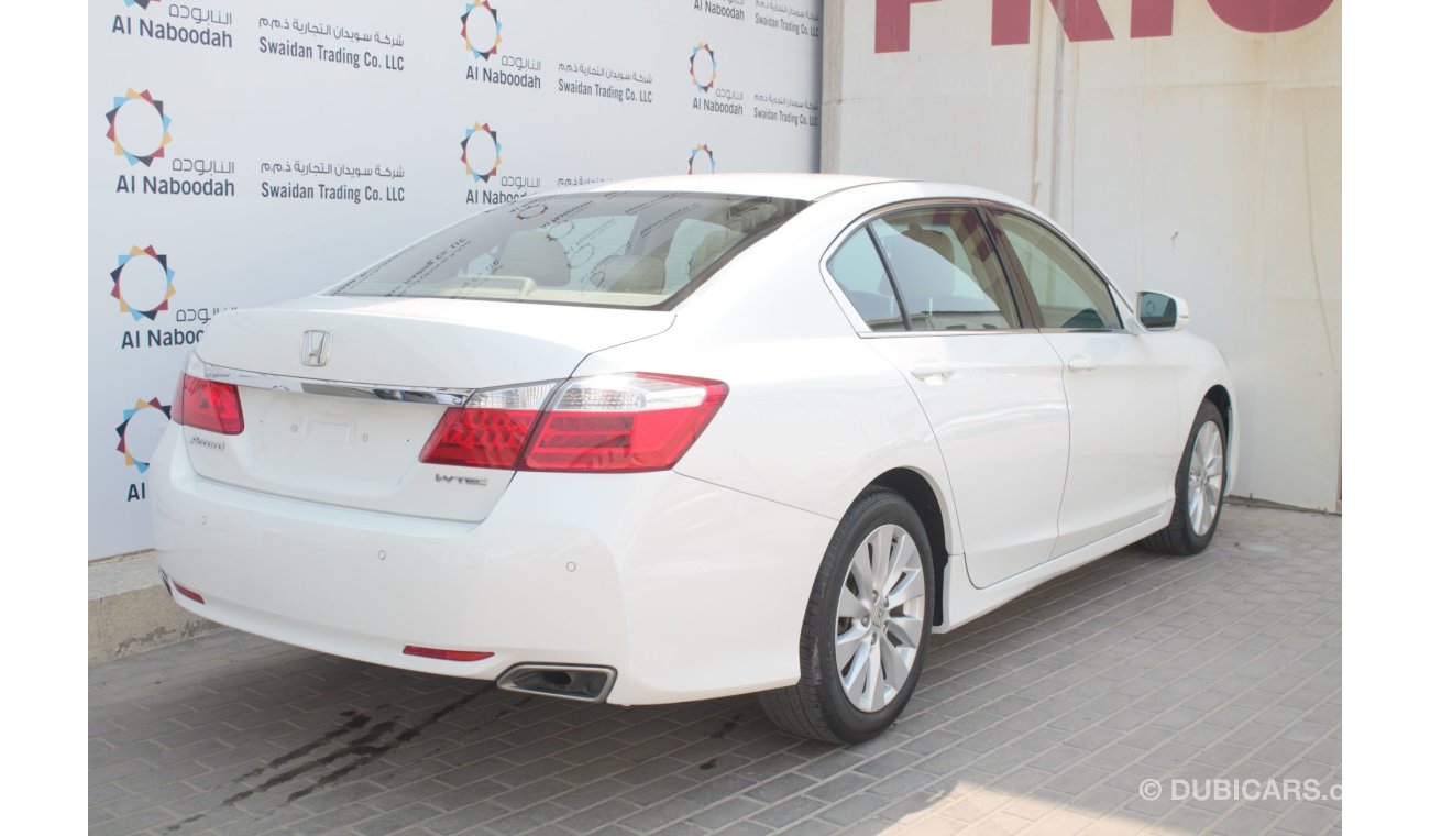 Honda Accord 2.4L EX 2016 MODEL GCC SPECS WITH UNDER WARRANTY