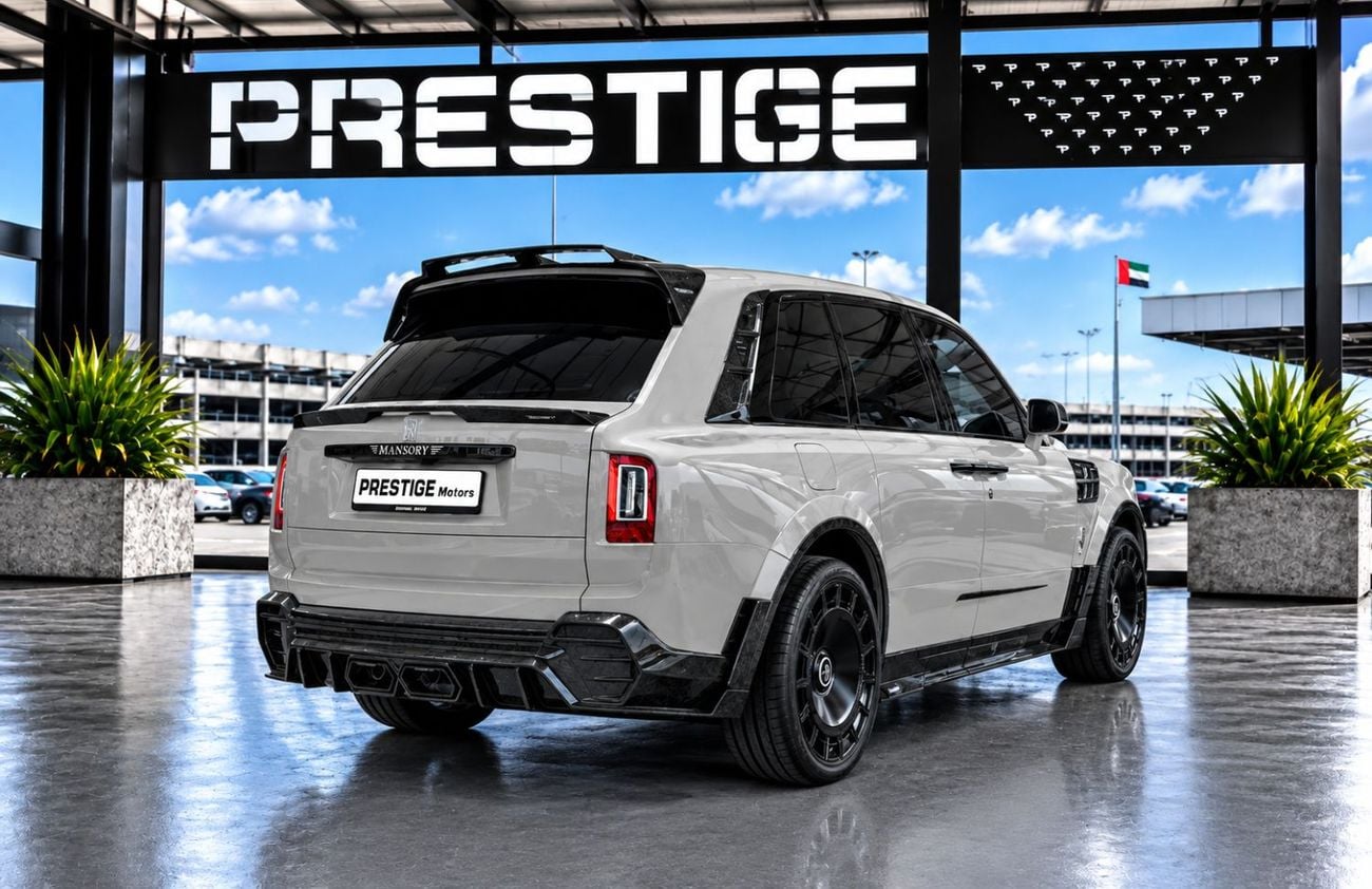 Rolls Royce Cullinan STD Modified Mansory Bodykit 2025  With full Mansory exhaust system