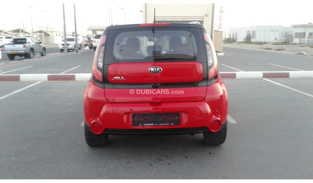Kia Soul KIA SOUL RED KHALIJE NO PAINT NO ACCIDENT LEATHER FULL OPTION