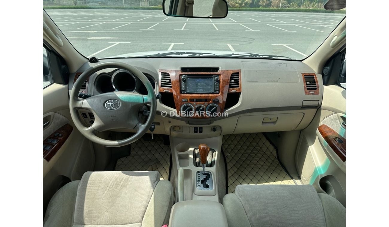 Toyota Fortuner MODEL 2008 GCC CAR PERFECT CONDITION INSIDE AND OUTSIDE FULL OPTION 4 wheel drive