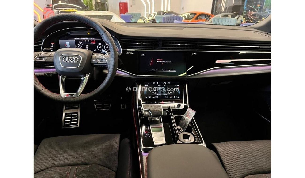 Audi RS Q8 AUDI RSQ8, 2023, GCC, DEALER WARRANTY AND SERVICE CONTRACT