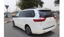 Toyota Sienna XLE PIEL AG 3.5L PETROL AT FOR EXPORT (2019)