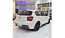 بي أم دبليو M135 BMW M-135i ( 2014 Model! ) in White Color! GCC Specs