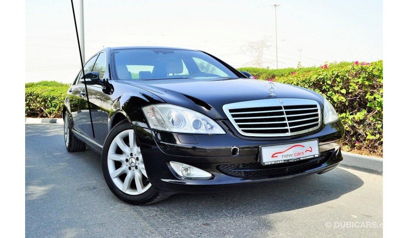 Mercedes-Benz S 350 - ZERO DOWN PAYMENT - 1,500 AED/MONTHLY - 1 YEAR WARRANTY