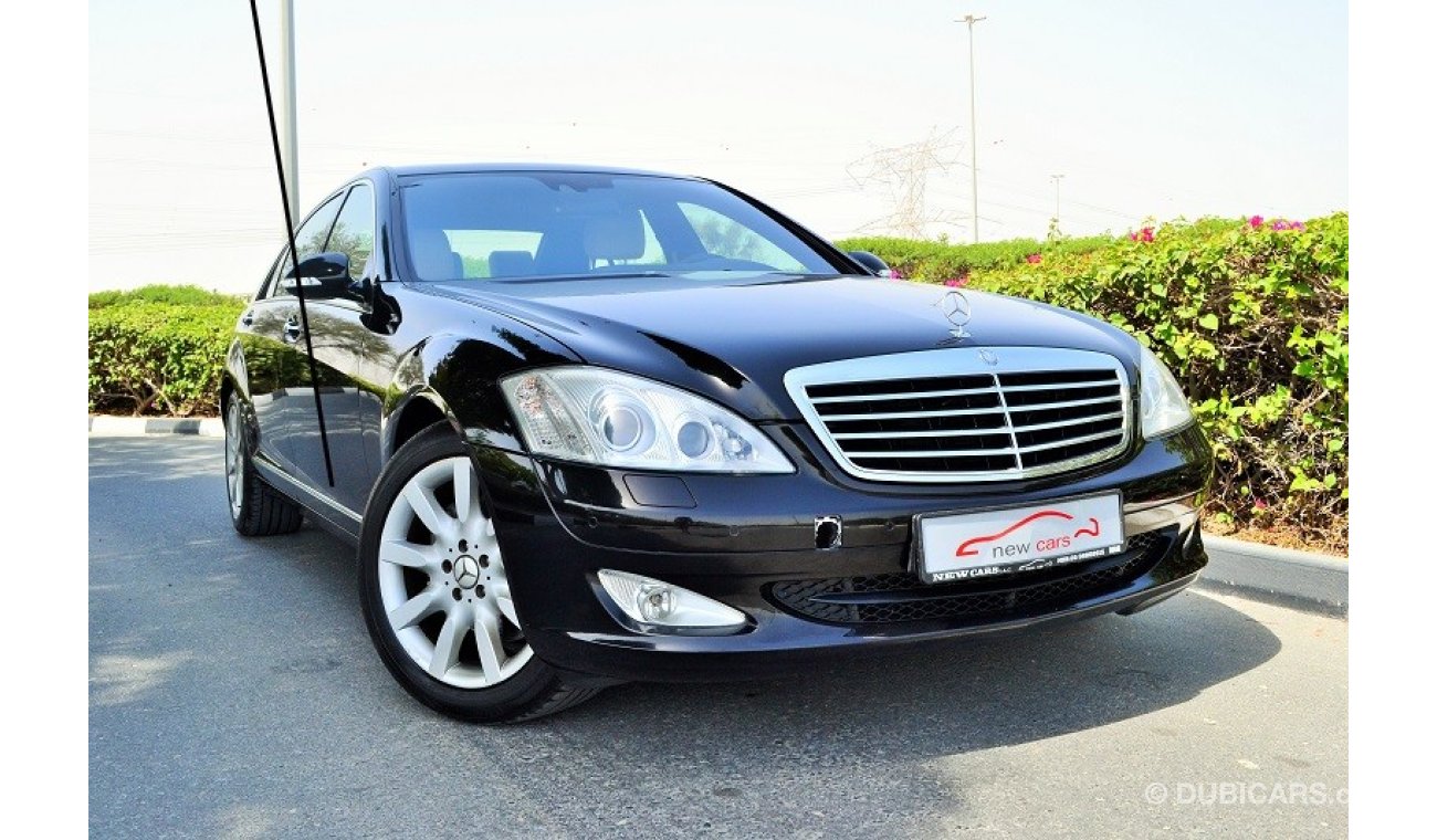 مرسيدس بنز S 350 - ZERO DOWN PAYMENT - 1,500 AED/MONTHLY - 1 YEAR WARRANTY