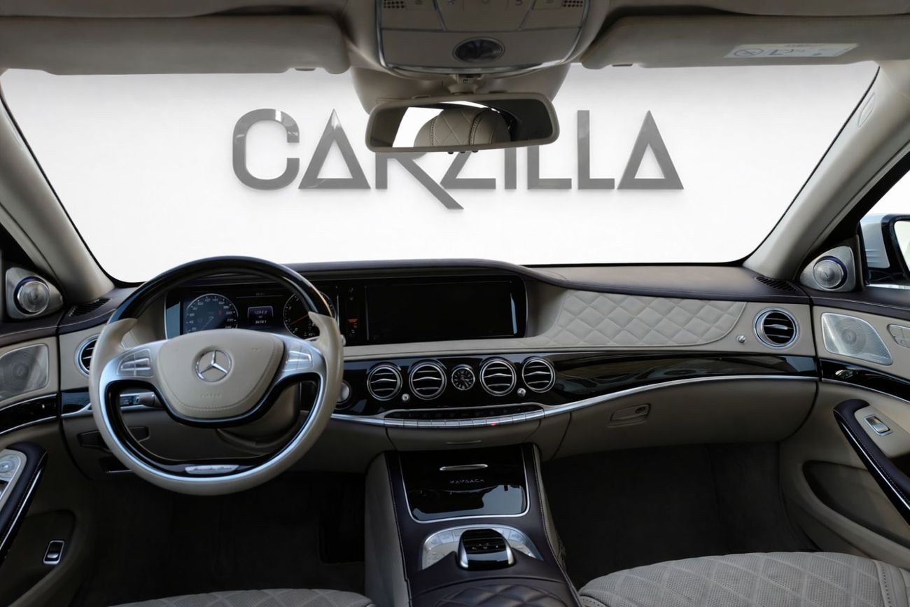 Mercedes Maybach S600 Maybach Mercedes S600 Maybach V12 l GCC l Full Gargash History l Flagship Luxury