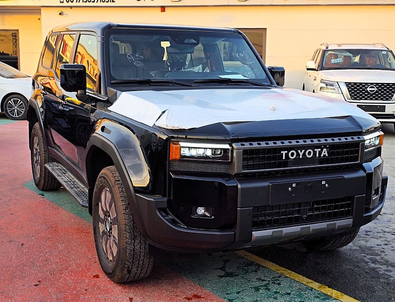 Toyota Prado Adventure Mono Tone 2.4T Toyota land Cruiser Prado 4*4  2.4L Turbo A/T PETROL 2025 black color