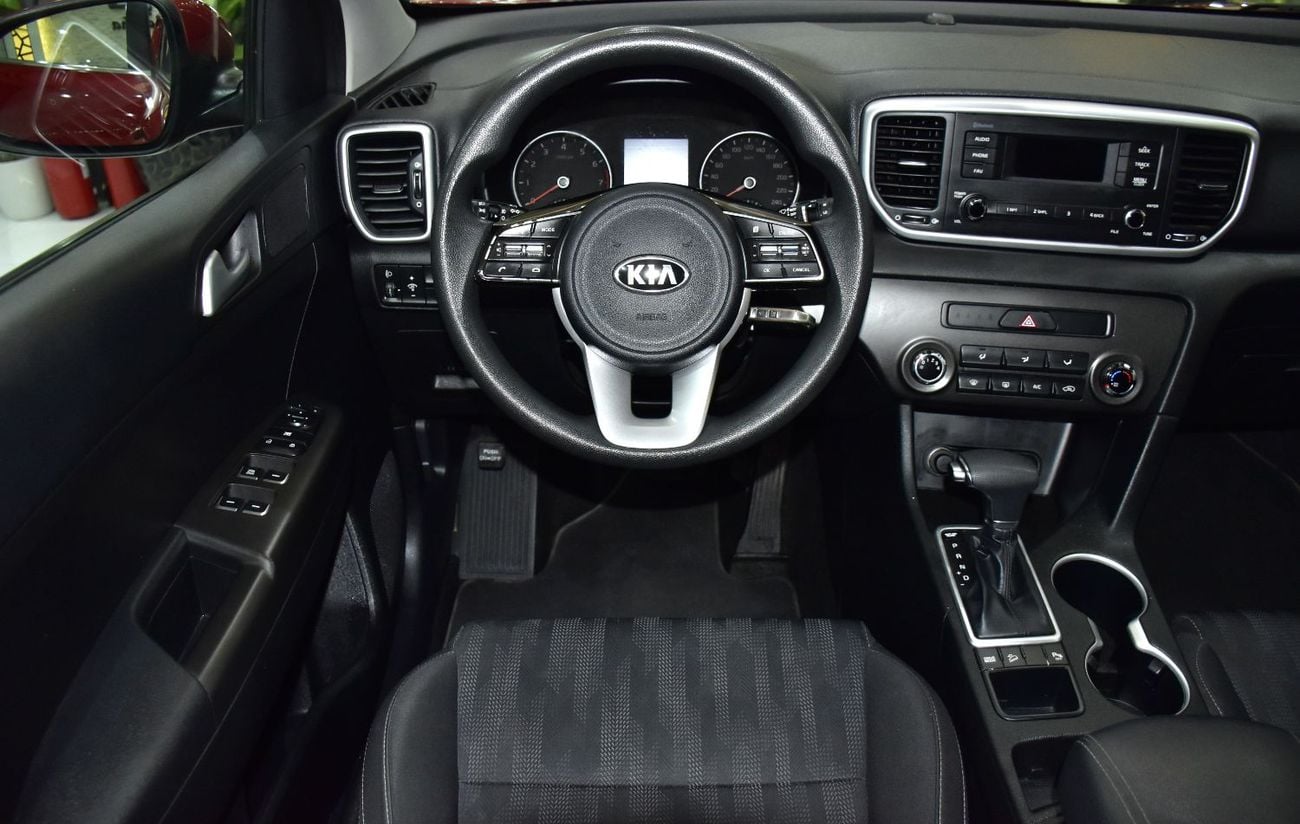 Kia Sportage EXCELLENT DEAL for our KIA Sportage ( 2021 Model ) in Red Color GCC Specs
