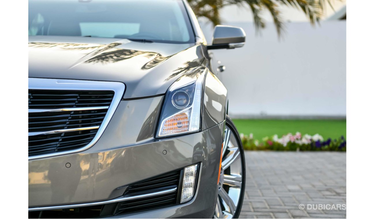 Cadillac ATS Agency Warranty and Service Contract! GCC - AED 1,514 PER MONTH - 0% DOWNPAYMENT