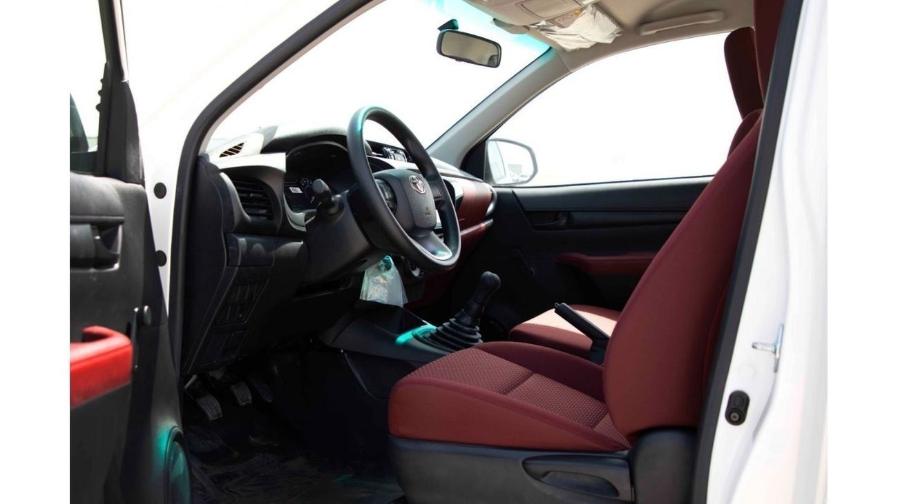 Toyota Hilux 2023 Toyota Hilux 4X2 2.7 Chassis Cab - Super White inside Red | Export Only