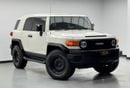 Toyota FJ Cruiser 2023 Toyota FJ Cruiser GXR, Warranty, Full Service History, Low Km, Excellent Condition, GCC