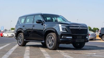 Nissan Patrol 2026 Nissan Patrol V6 3.8L SE Platinum AT Petrol Black - Red