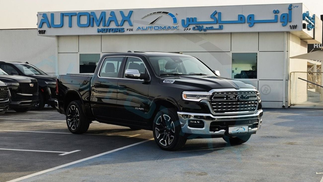 RAM 1500 (For Export , НА ЭКСПОРТ) PY 26/26 Limited Longhorn Crew Cab Hurricane H.O 3.0TT GCC 0Km Без пробега