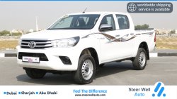 تويوتا هيلوكس 4x4 DUAL CABIN PICKUP WITH GCC SPECS