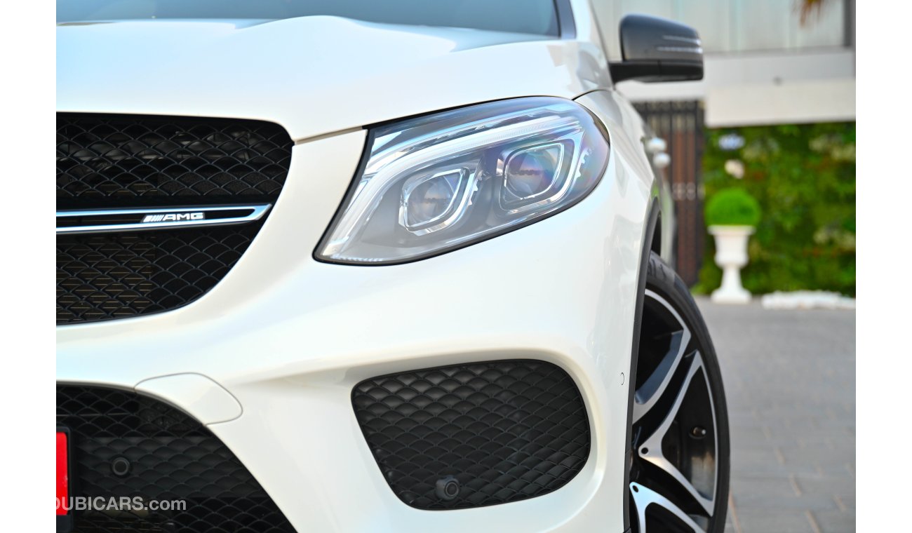 مرسيدس بنز GLE 43 AMG Coupe  | 5,090 P.M | 0% Downpayment | Full Option | Immaculate Condition!