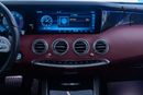 مرسيدس بنز S 560 كوبيه  2018 Mercedes Benz S560 Convertible V8, Service History, Fully Loaded, Excellent Condition, GCC Spec