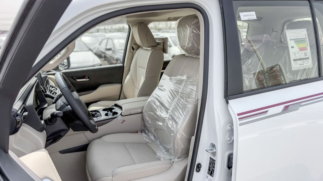 Toyota Land Cruiser GXR 2026 Toyota Land Cruiser GXR 3.5L AT Hybrid (White-Beige)