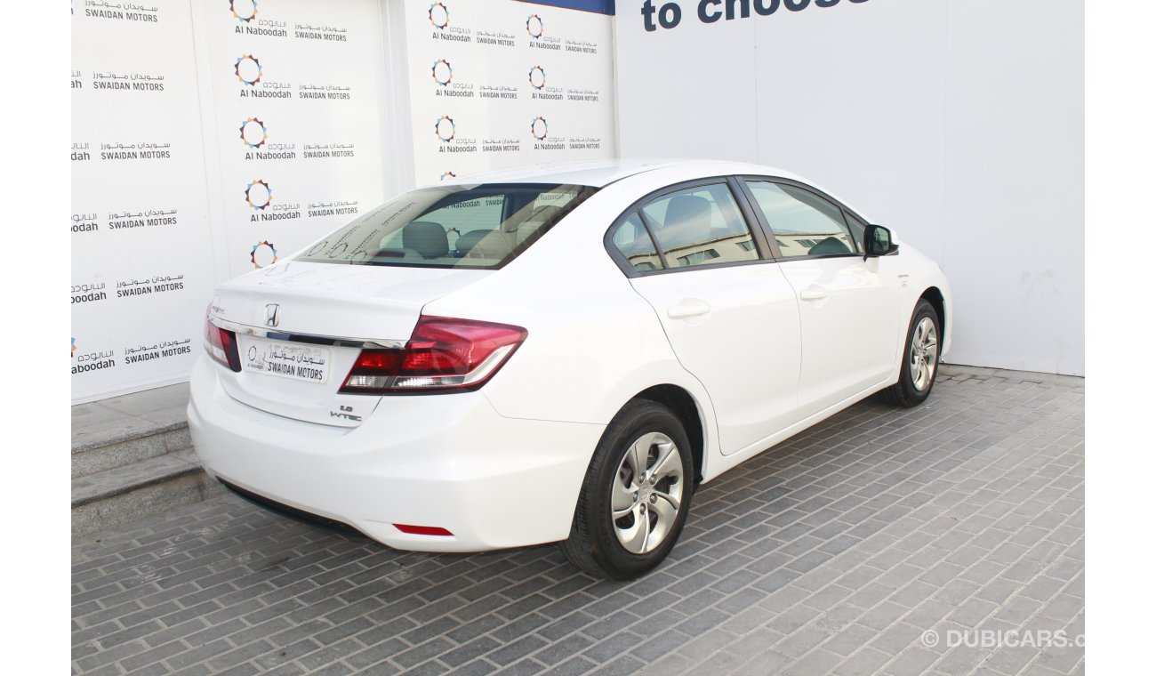 Honda Civic 1.8L 2015 MODEL WITH WARRANTY