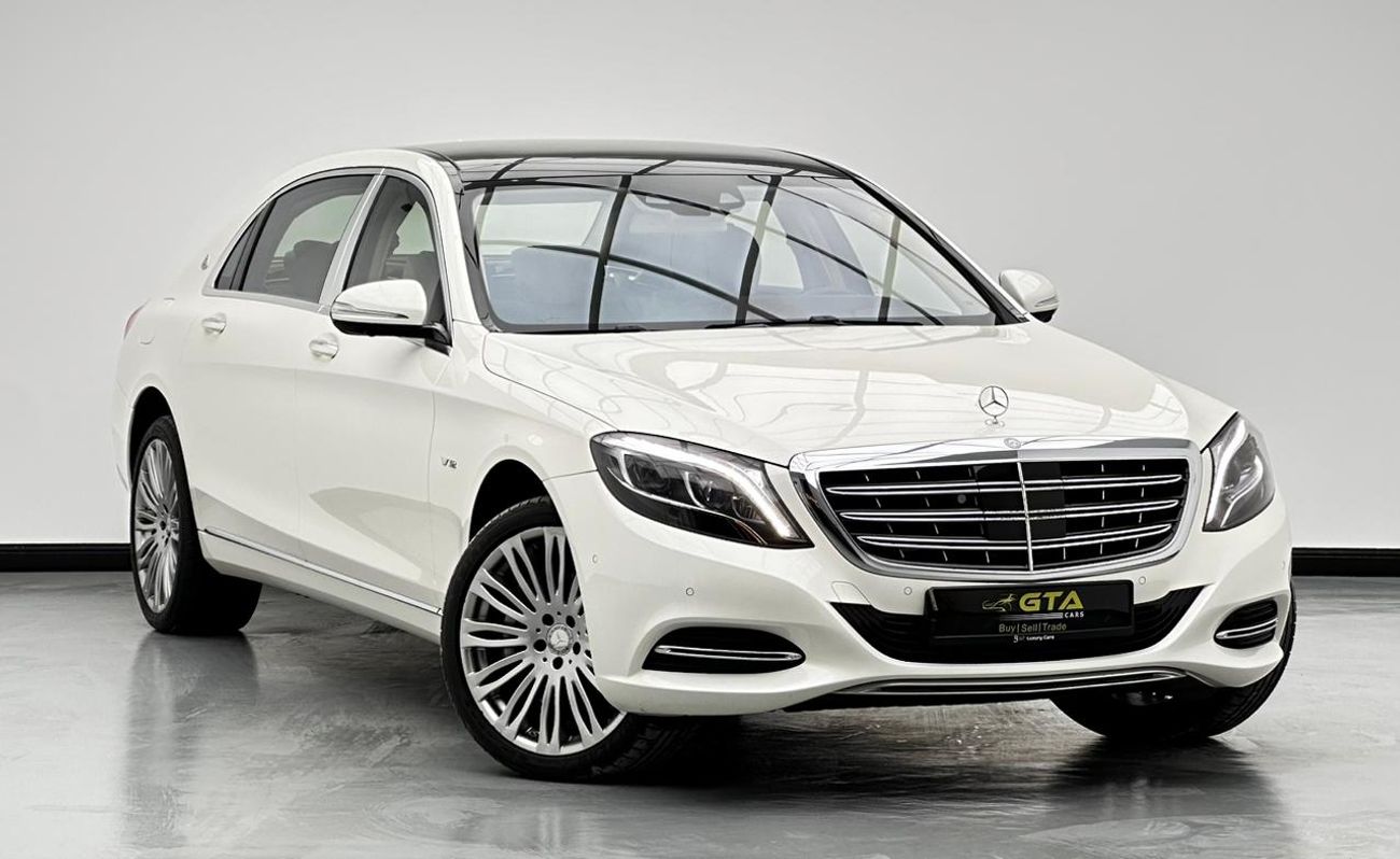 Mercedes-Benz S 600 Maybach 6.0L 2016 Mercedes-Maybach S600, Full Service History, Excellent Condition, GCC
