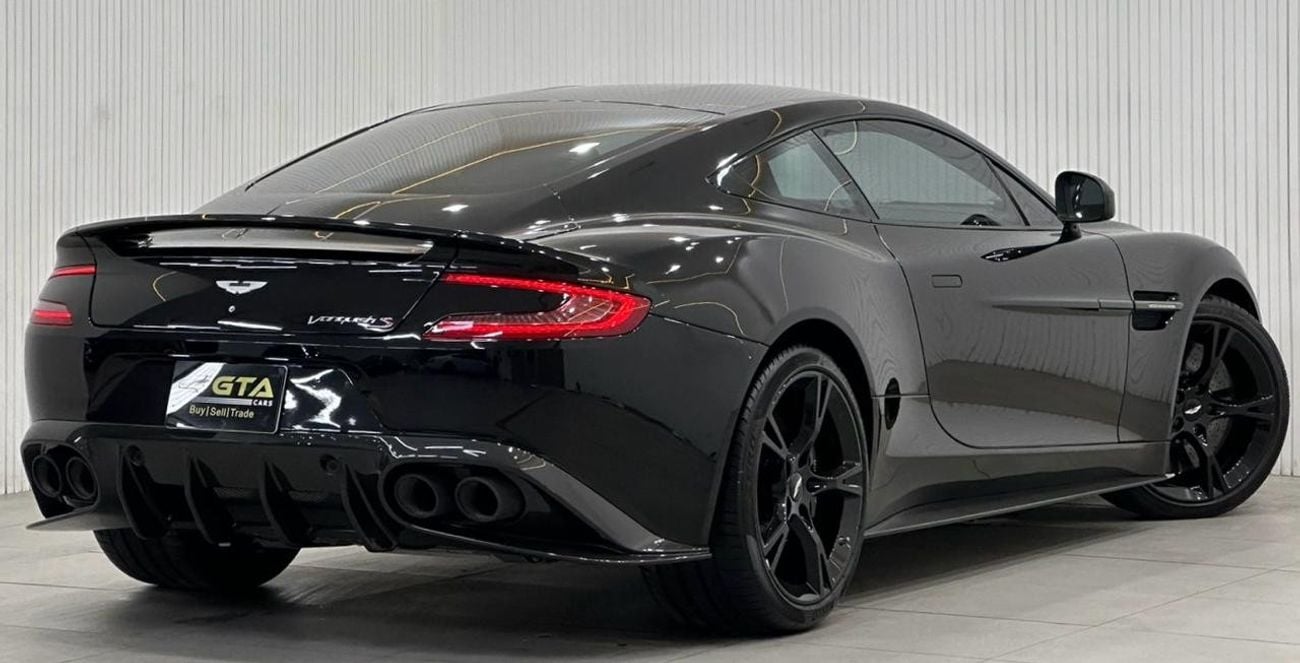 أستون مارتن فانكويش S 2017 Aston Martin Vanquish S, Warranty, Full Options, Very Low Kms, Excellent Condition