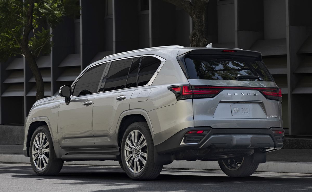Lexus LX 600 exterior - Rear Left Angled