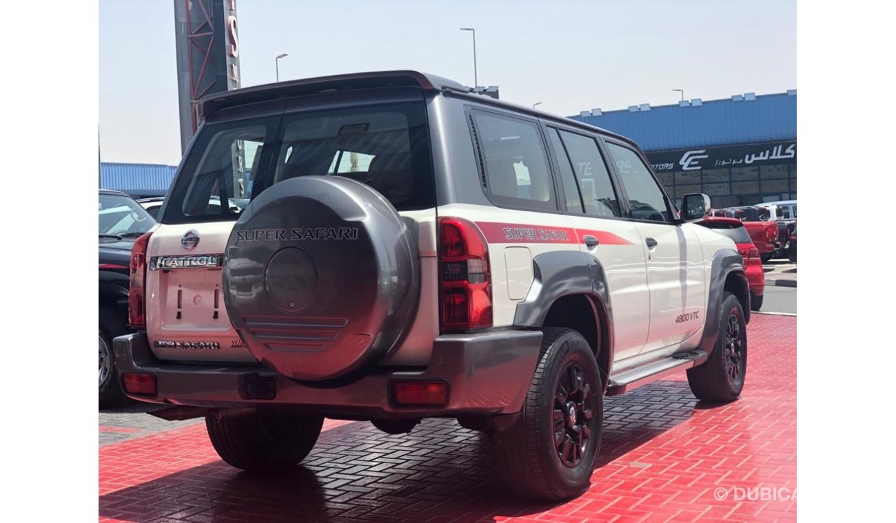 نيسان باترول سوبر سفاري FULLY LOADED 2019 GCC SINGLE OWNER WITH AGENCY SERVICE WARRANTY IN MINT C