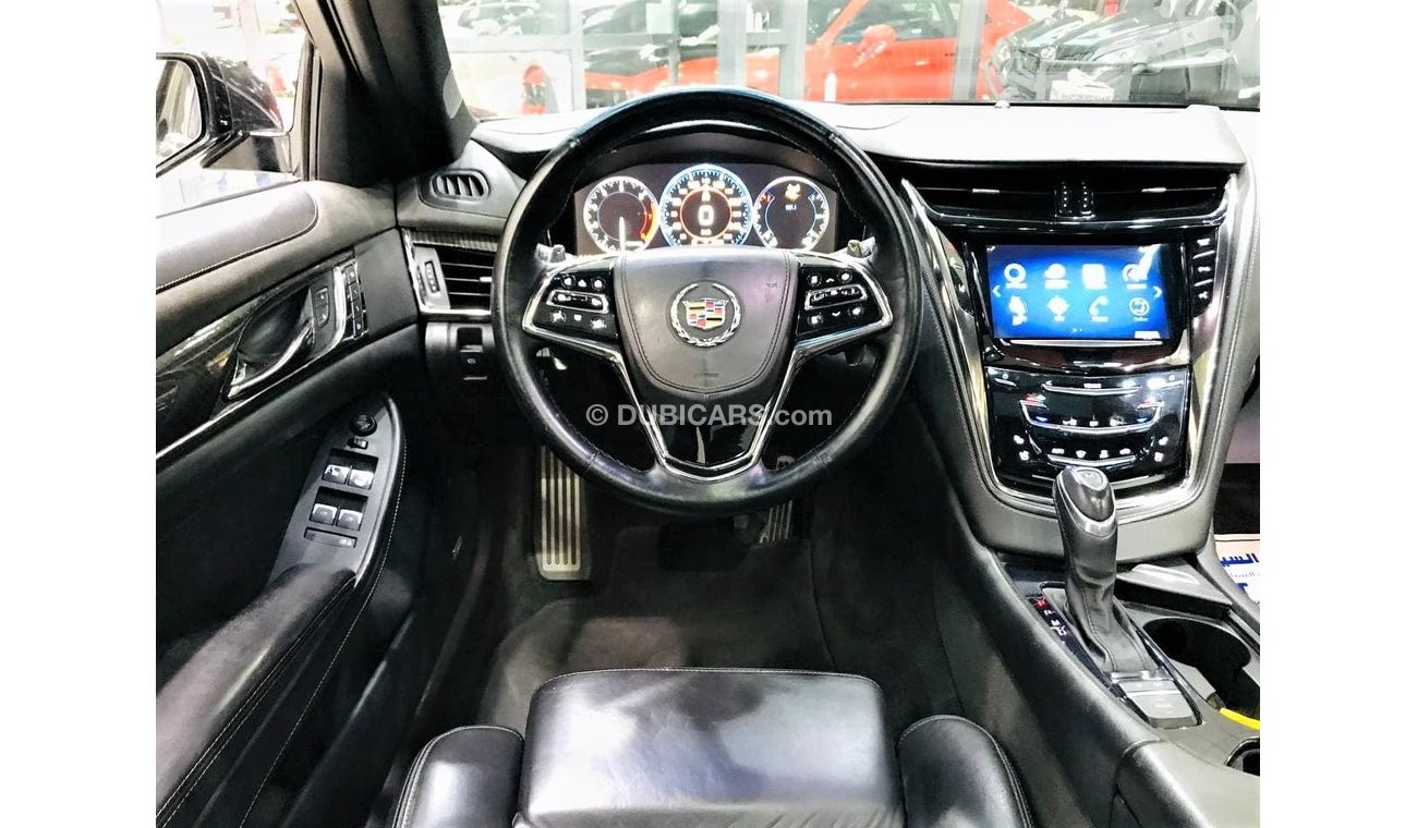 كاديلاك CTS CADILAC CTV FULL OPTION 2014 FOR 39K WITH ONE YEAR WARRANTY + INSURANCE + REGISTRATION RTA