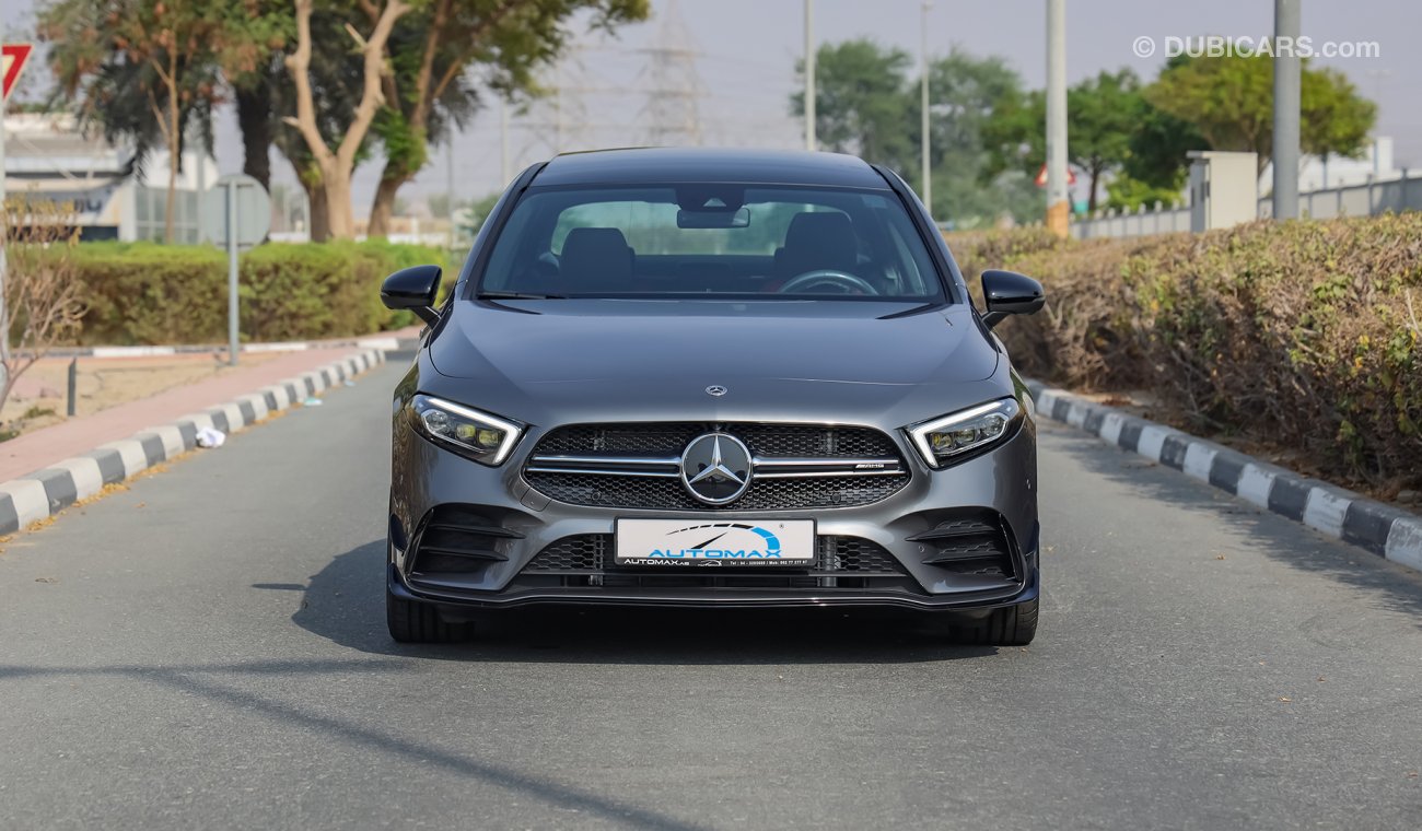 مرسيدس بنز A 35 AMG خليجية 2021 , 0 كم , Aerodynamic & Night Package مع ضمان سنتين مفتوح الكيلو من EMC