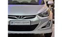 Hyundai Elantra Hyundai Elantra 1.6L 2015 Model!! in Silver Color! GCC Specs