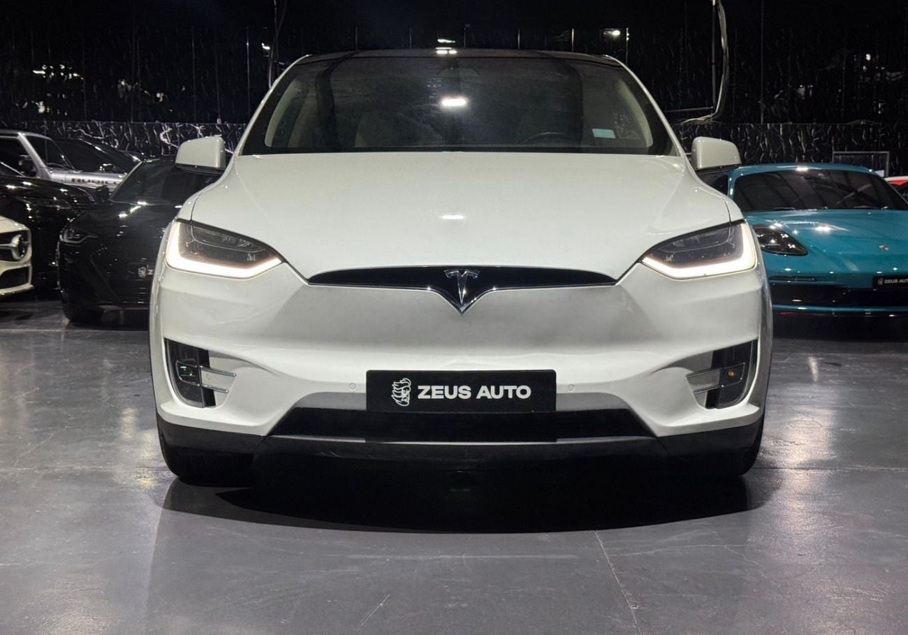 Tesla Model X 2018 Tesla Model X 75D, Full Service History, Carbon Fiber Package, Falcon Wing, GCC