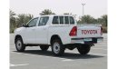 تويوتا هيلوكس 2022 | SPECIAL OFFER 2.4L DSL PICKUP M/T 4WD MANUAL WINDOWS 5 SEATS EXPORT ONLY