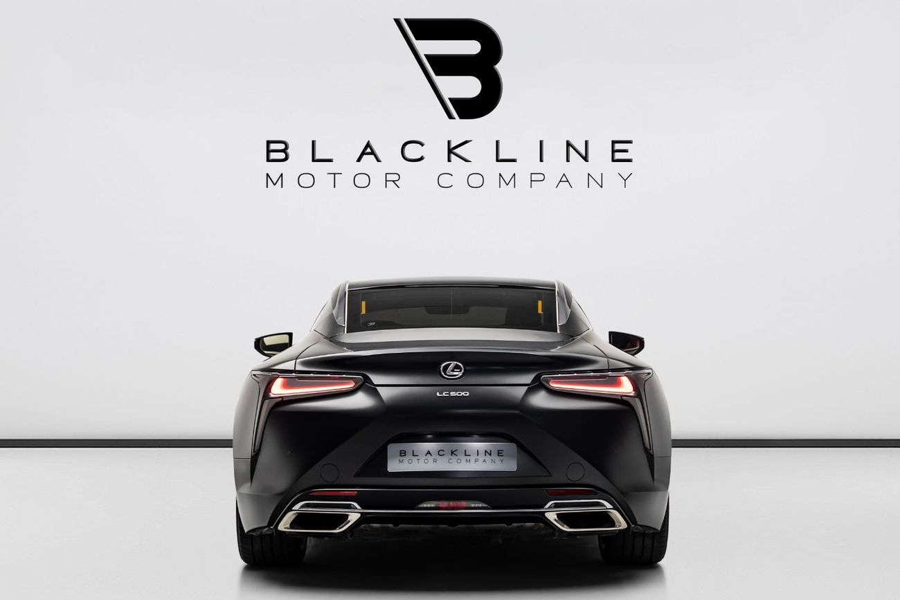 Lexus LC500 5.0L V8 Titanium 2022 Lexus LC 500, 2027 Lexus Warranty, 2026 Lexus Service Contract, Low KMs, GCC