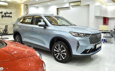 هافال H6 أساسي عرض ممتاز لسيارة هافال H6 2.0 GDiT (موديل 2023) باللون الأزرق بمواصفات خليجية