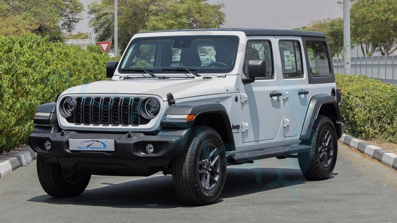 جيب رانجلر Unlimited Sport S I4 2.0T 2025 GCC 0Km With 3 Years Or 60,000Km Warranty @Official Dealer