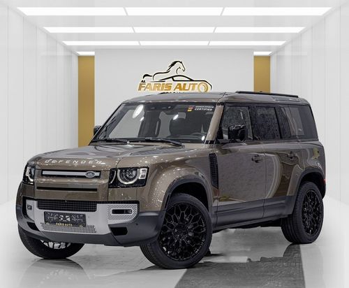 Land Rover Defender DEFENDER 110 + 2 YEARS WARRANTY - P-400 -RARE COLOUR + MERIDIEN SURROUND SOUND SYSTEM