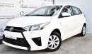 Toyota Yaris 1.3L SE HATCHBACK 2017 GCC RAMADAN OFFER INSURANCE/SERVICE/WARRANTY