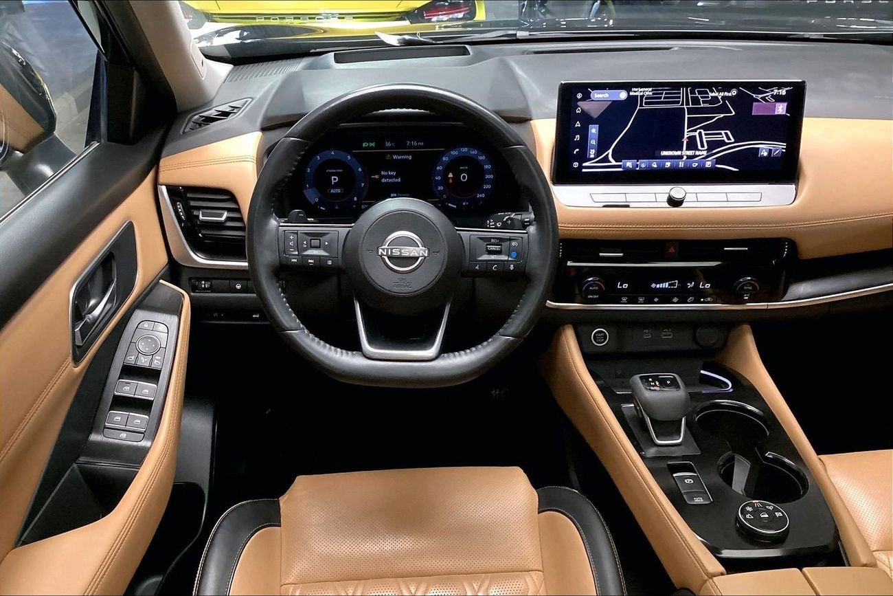 نيسان إكس تريل 2.5 SL 4WD 7STR AUTO | شامل الضمان | 0 ﺪﻔﻋﺓ ﺃﻮﻟﻯ