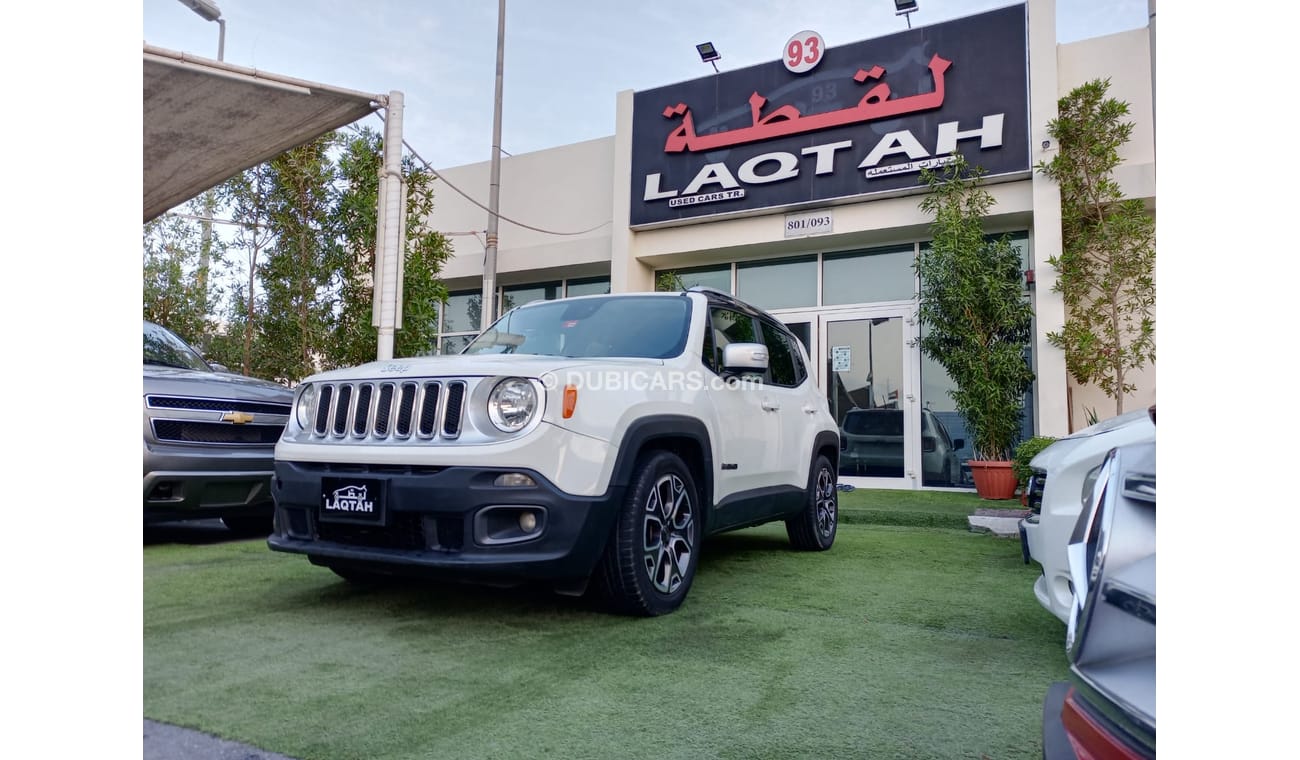 Jeep Renegade Imported model 2016 white color No. 2 cruise control control screen camera in excellent condition