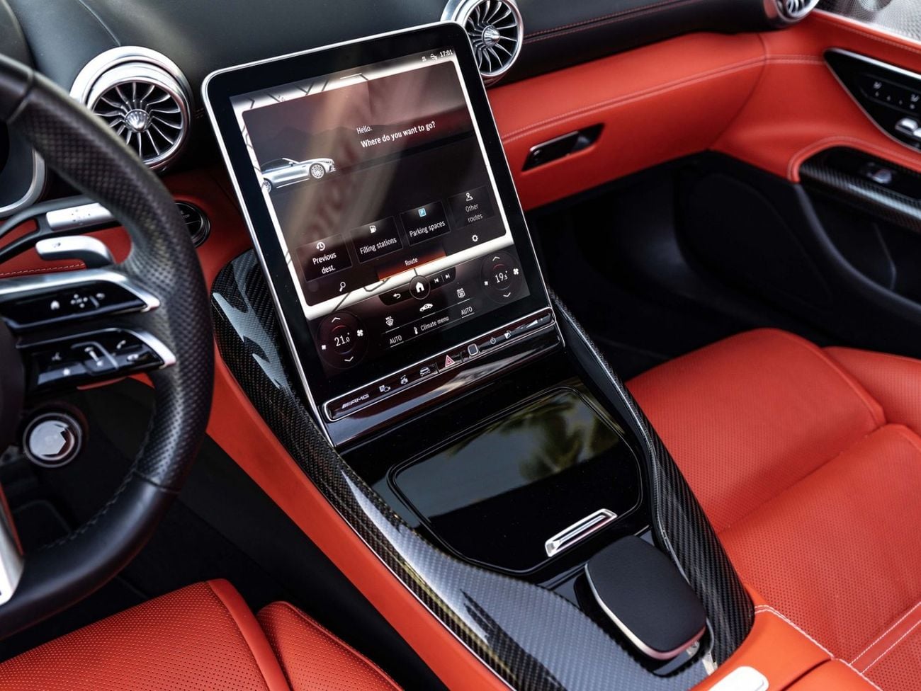 مرسيدس بنز SL 55 AMG 4MATIC+ Mercedes-Benz SL-Class 55 AMG 2022