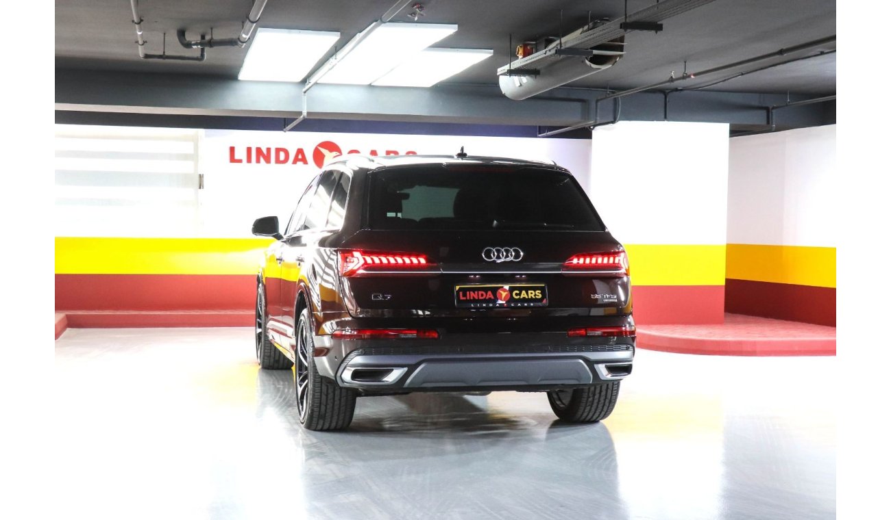 أودي Q7 Audi Q7 55TFSi Quattro S-Line 2020 GCC under Agency Warranty with Flexible Down-Payment