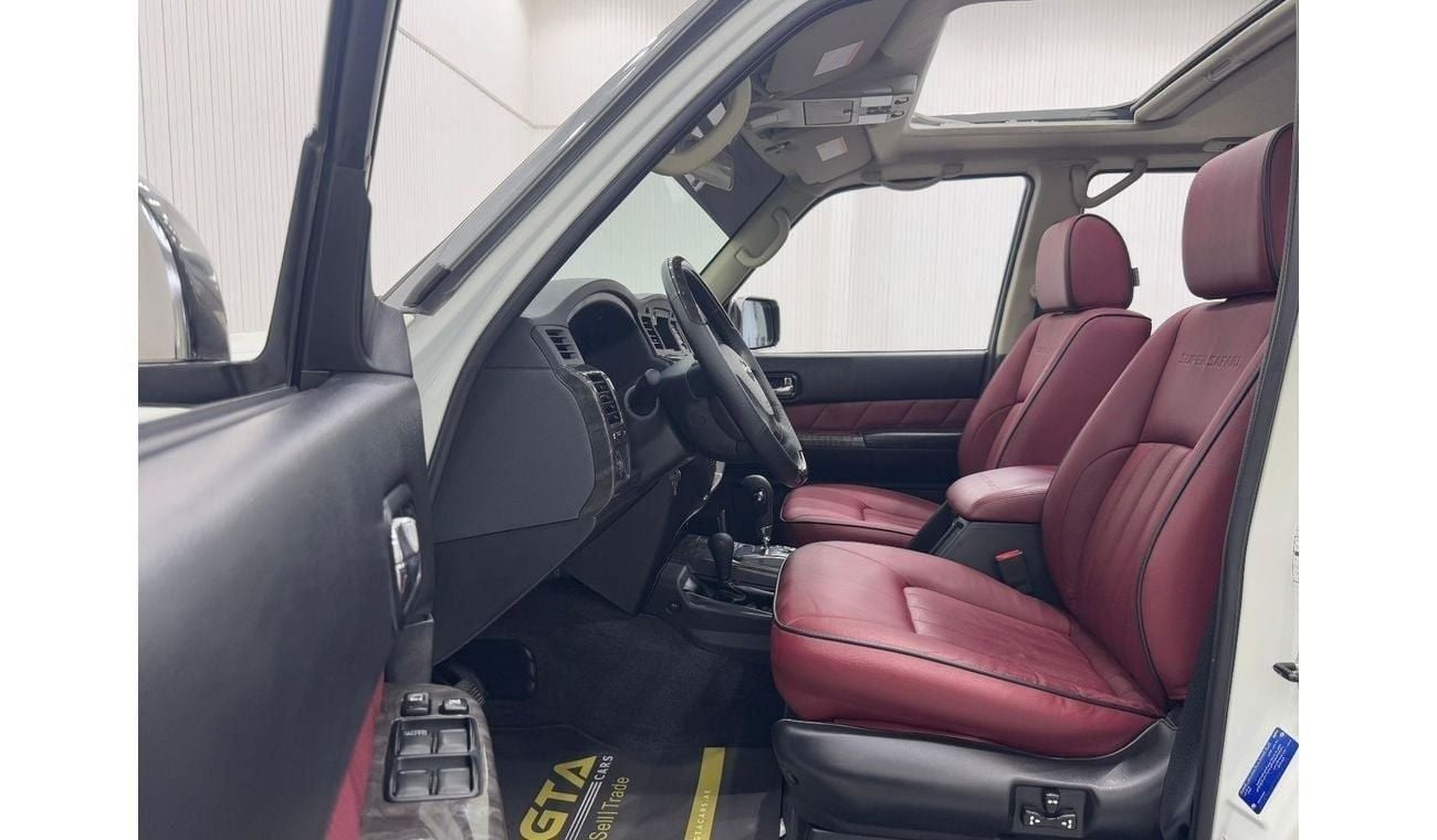 Nissan Patrol Super Safari 2023 Nissan Patrol Super Safari VTC, May 2028 Nissan Warranty + Service Package. Low Kms, 7 Seater,