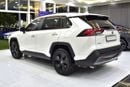 تويوتا راف ٤ EXCELLENT DEAL for our Toyota Rav4 Hybrid ( 2021 Model ) in White Color GCC Specs