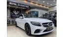 مرسيدس بنز C200 AMG باك Mercedes Benz C200 AMG kit 2019 under warranty from agency