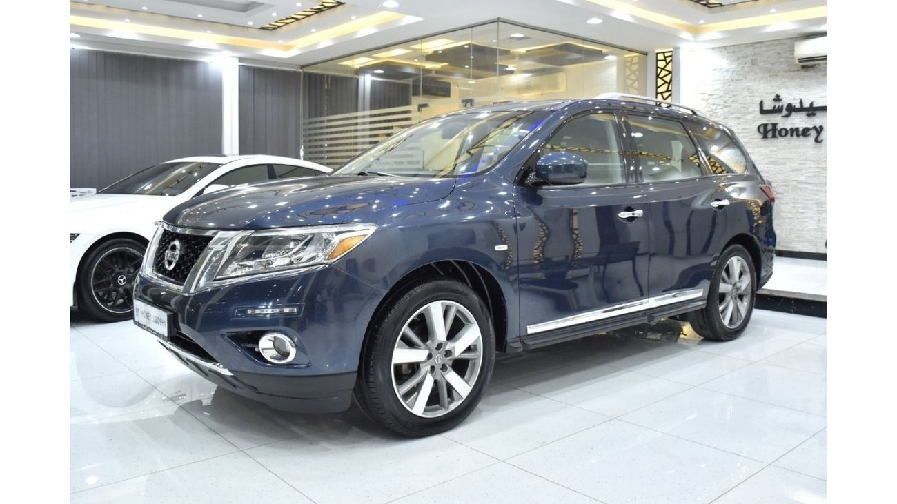 نيسان باثفايندر EXCELLENT DEAL for our Nissan Pathfinder SV 4WD ( 2013 Model ) in Blue Color GCC Specs