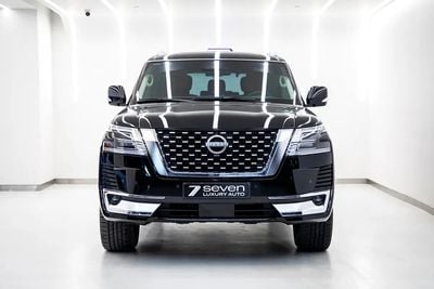 نيسان باترول LE TITANIUM TITANIUM | V8 | GCC | WARRANTY AND CUSTOMER SERVICE | EXCELLENT CONDITION