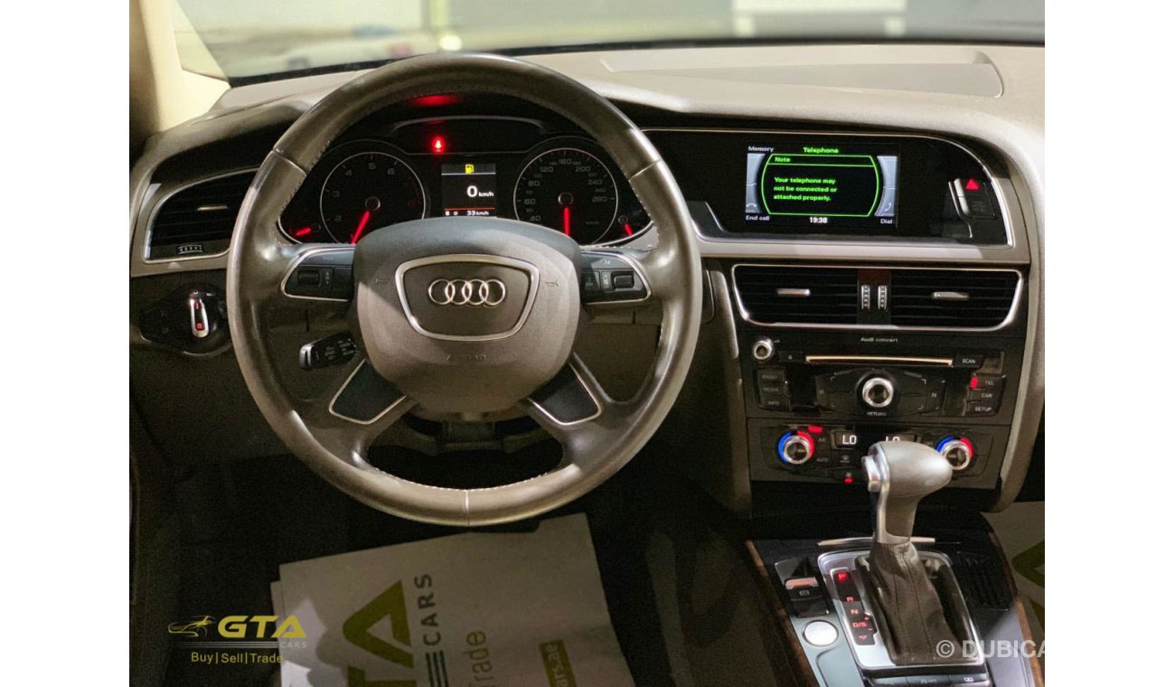 أودي A4 2015 Audi A4 35TFSI, Warranty, Full Audi History, GCC, Low Kms